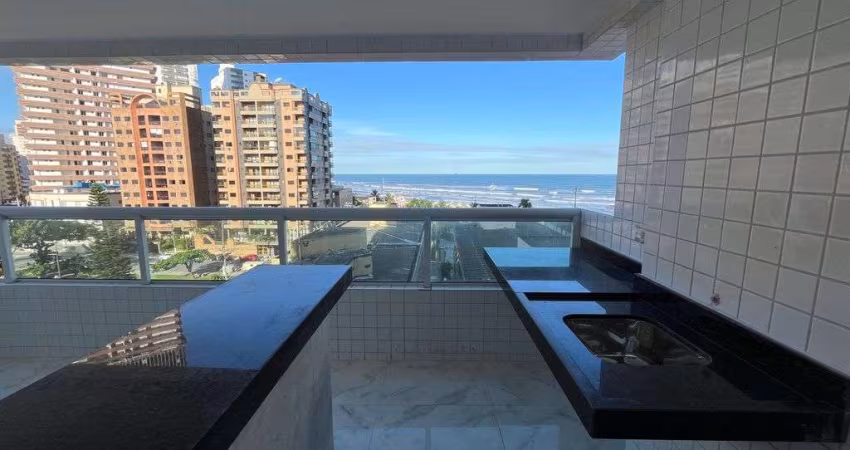 Apartamento 02 dormitórios -  Vista Mar - Lazer Completo - Bairro Caiçara