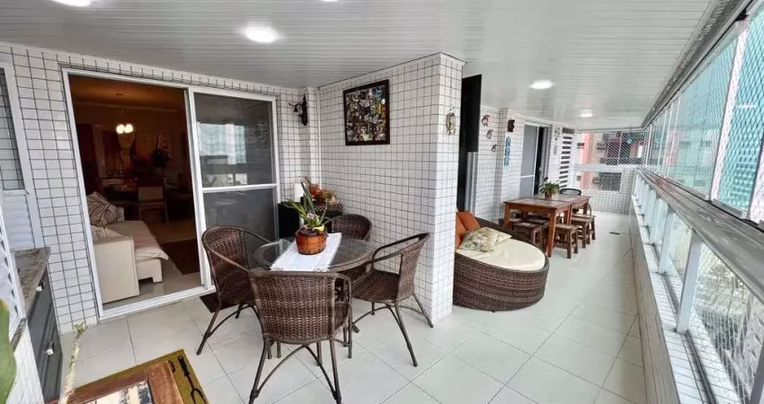 Apartamento 3 dormitórios  - Vista Mar - Mobiliado - Bairro: Guilhermina