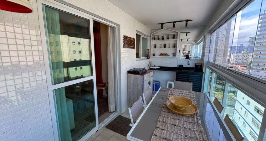 Apartamento 02 dormitórios  - Mobiliado - Vista Mar - Bairro: Caiçara