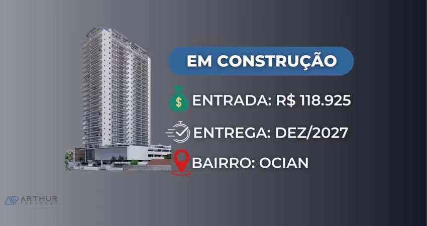 Apartamento 3 dormitórios - Lazer Completo - Bairro: Ocian