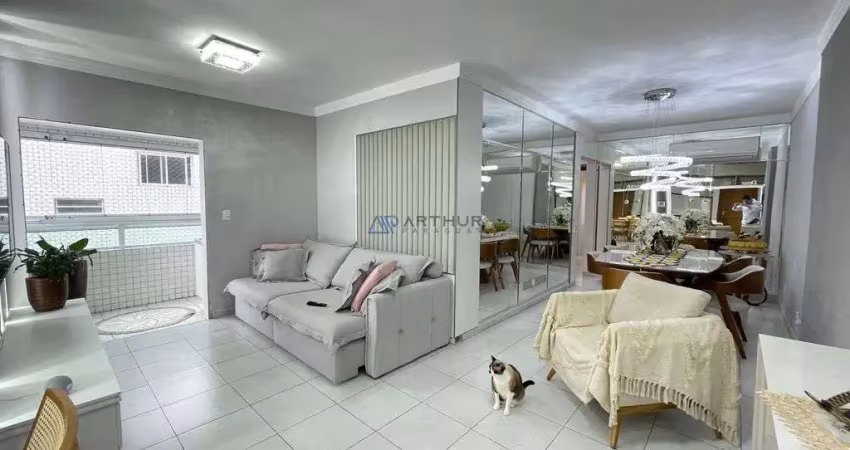 Apartamento na guilhermina, 3 dormitórios 1 suíte, decorado com churrasqueira!