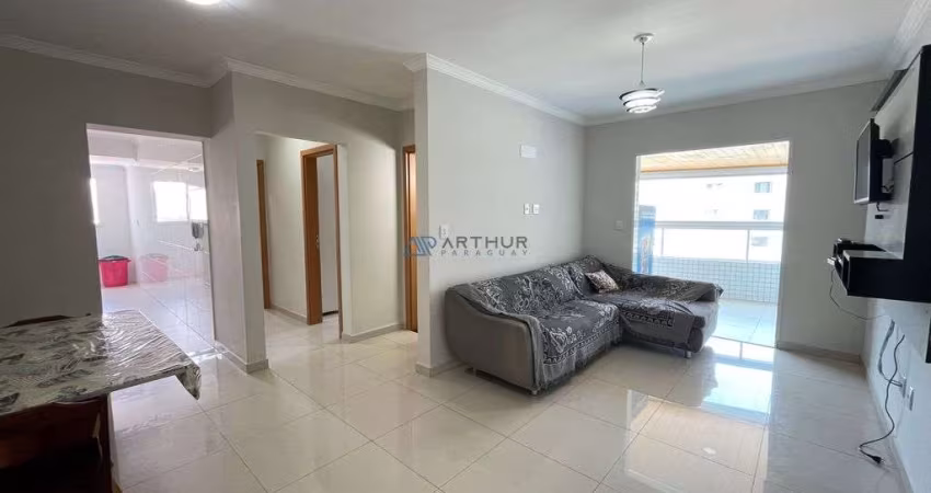 Apartamento na Guilhermina com vista mar mobiliado por R$ 698.000,00