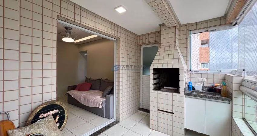Apartamento na Aviação com 3 suítes, 2 vagas de 119M² e churrasqueira a carvão