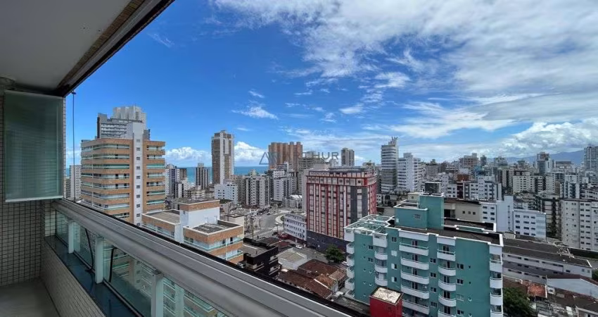 Apartamento com Vista para o Mar no Boqueirão, Praia Grande – 84m² 2dorms 1suíte