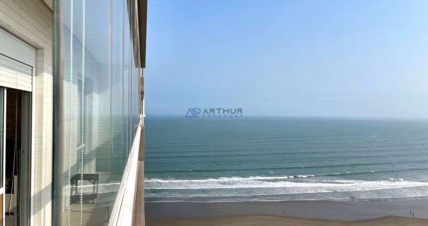 Apartamento tipo cobertura Vista Mar  - Mobiliado  - Canto do Forte