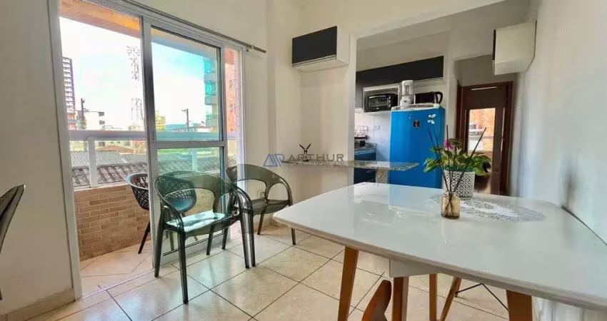 Apartamento à venda em praia grande com 1 quarto, 1 banheiro, 1 vaga e 35,98m²