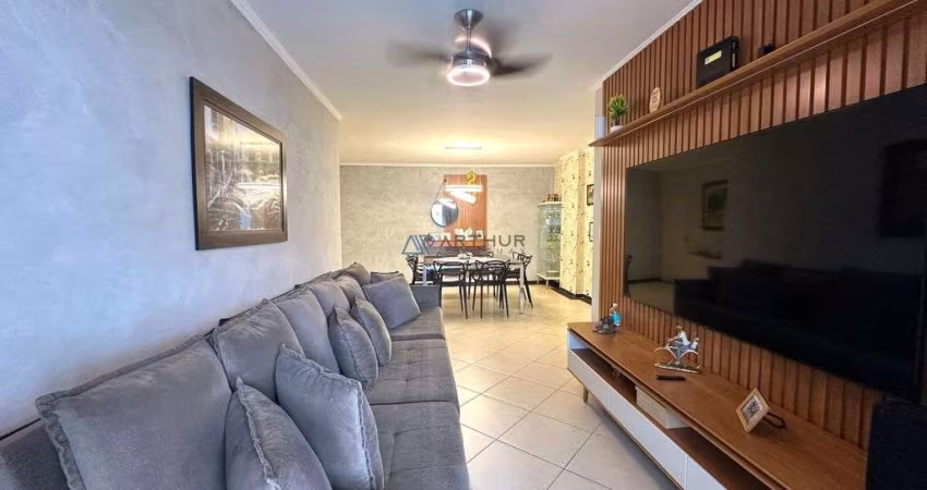 Apartamento à venda em Praia Grande na Guilhermina, 2 dormitórios, 1 vaga, lazer