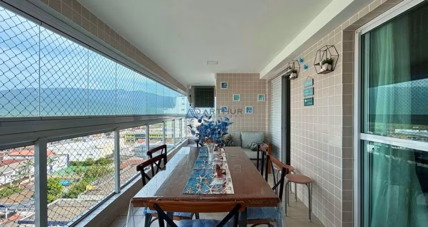 Apartamento à venda na Praia Grande, 03 dormitórios, 01 suíte, 02 vagas