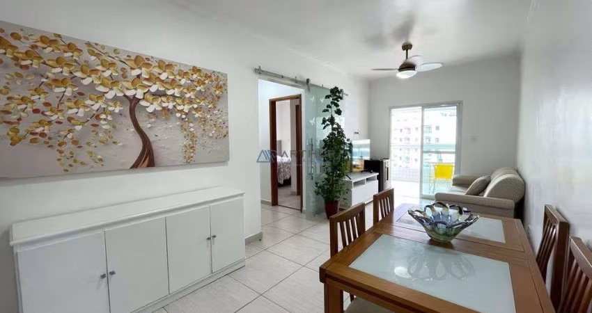 Apartamento à venda em Praia Grande no Caiçara, 02 Quartos, com vista para o mar