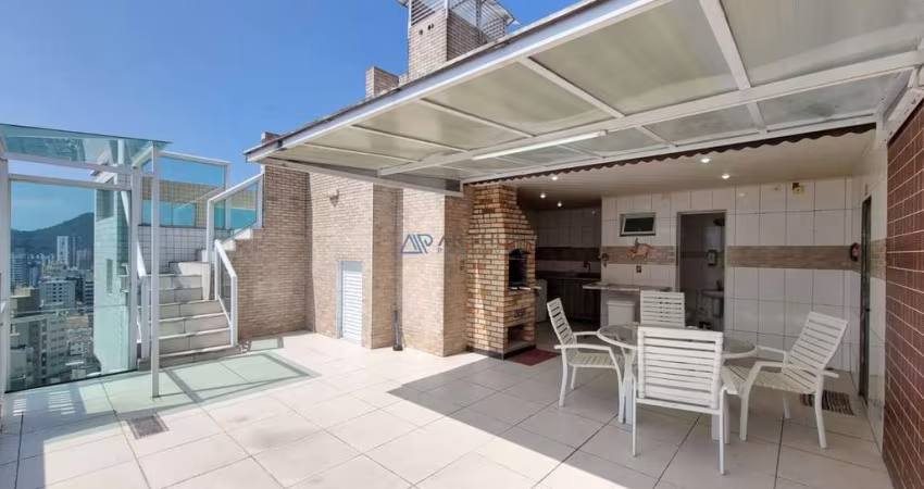 Cobertura Duplex em Praia Grande, Guilhermina com 4 quartos, piscina, 354m²