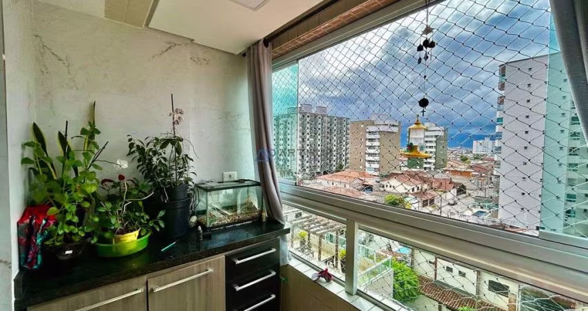Apartamento à venda em Praia Grande, 02 dormitórios, vista livre e andar alto
