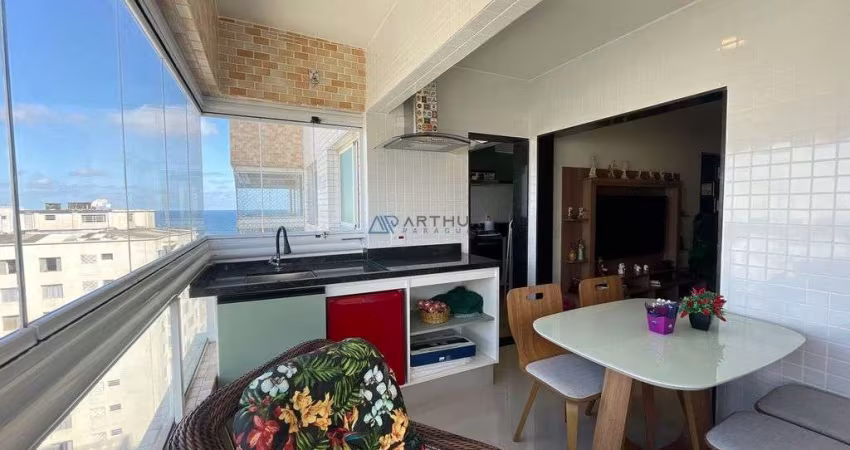 Apartamento à venda em Praia Grande no bairro Ocian  com vista para o Mar
