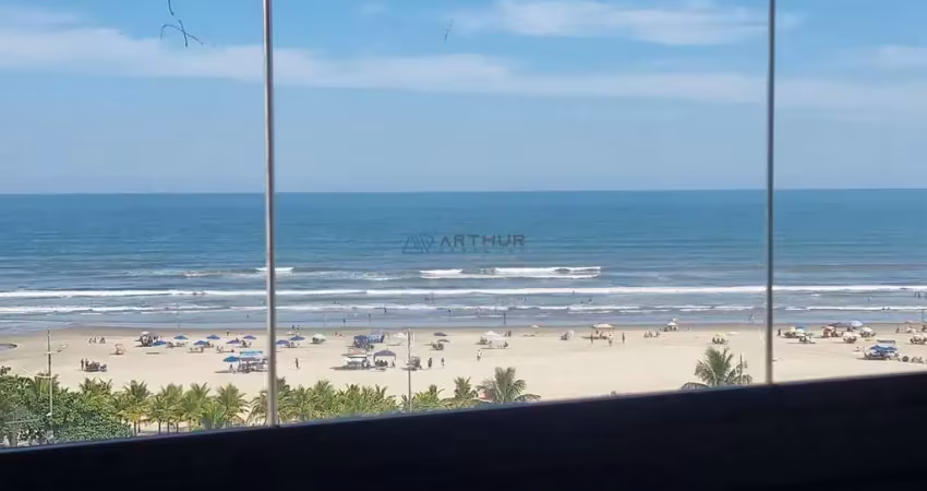 Apartamento em praia grande vista mar, vila mirim com 2 quartos, 2 suítes, 78m²