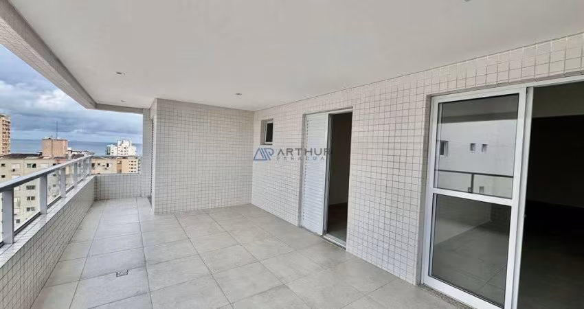 Apartamento à venda em Praia Grande no bairro Aviação com 3 suítes.