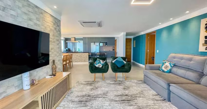 Apartamento  à venda em praia grande com 3 quartos, 5 banheiros, 3 vagas e 176m²