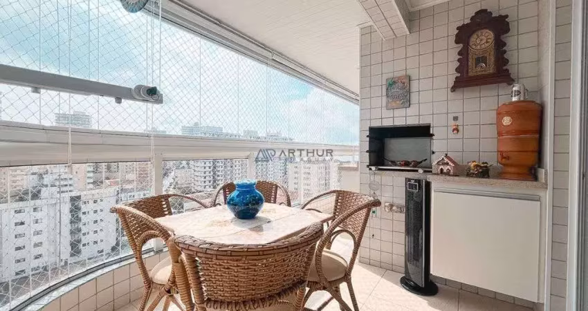 Apartamento à venda em praia grande com 2 quartos, 2 suítes, 2 vaga e 99m²