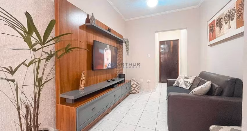 Apartamento à Venda em Praia Grande com 1 quarto,1 banheiro,1vaga e 70m da Praia