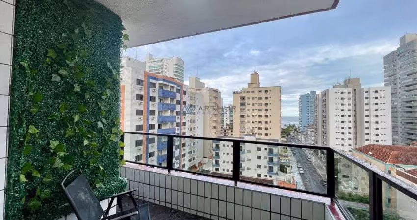 Apartamento em Praia Grande na Tupi com 3 dormitórios