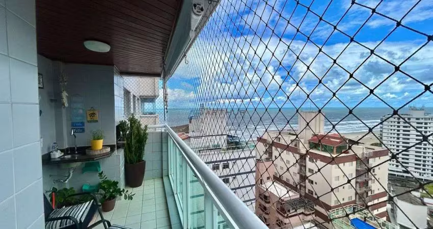 Apartamento à venda em Praia Grande no bairro da Tupi com vista mar