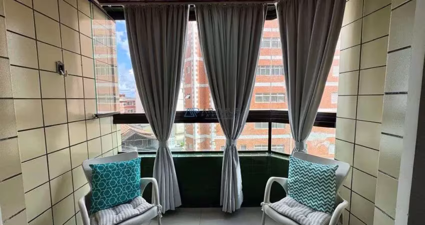 Apartamento à venda em praia grande no tupi com 2 dormitórios