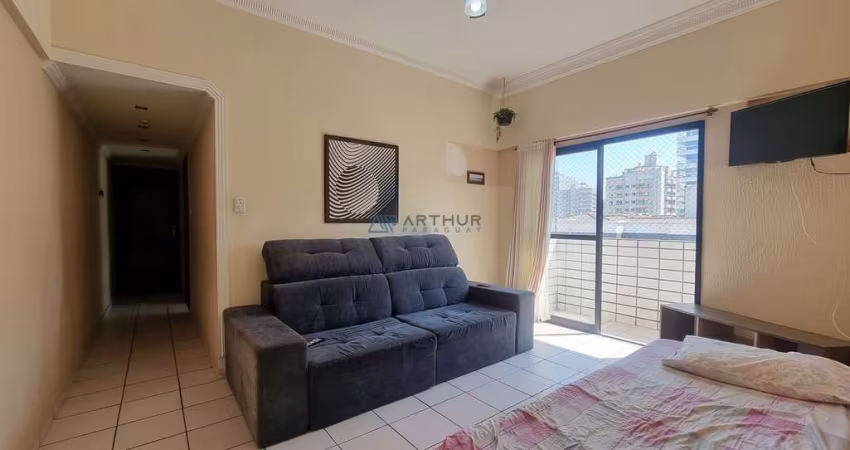 Apartamento à venda em Praia Grande no Canto do forte, com 1 quarto e 46m²