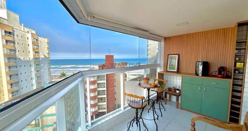 Apartamento à venda em Praia Grande com vista mar e lazer completo