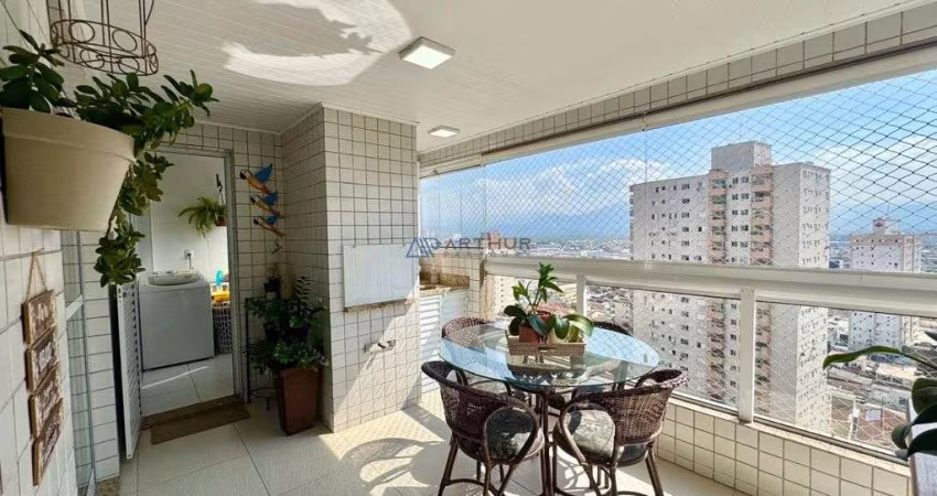 Apartamento à Venda em Praia Grande na Aviação com 2 quartos, 2 suítes, 86m