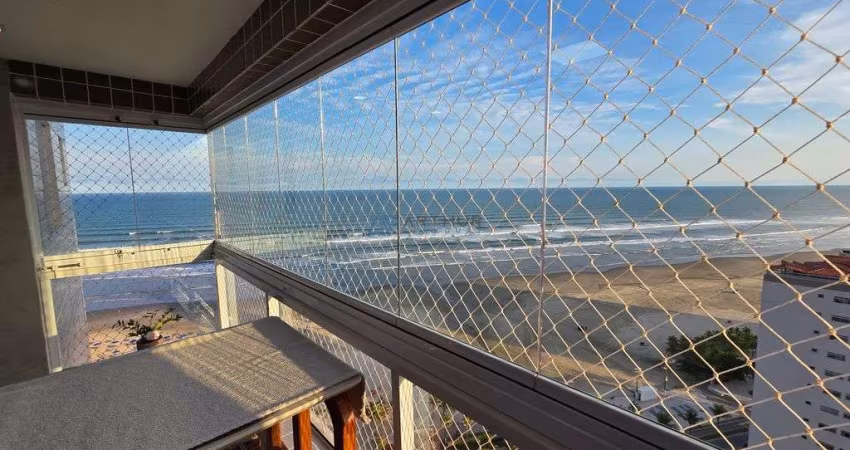 Apartamento à venda em Praia Grande, 2 dormitórios com vista mar definitiva
