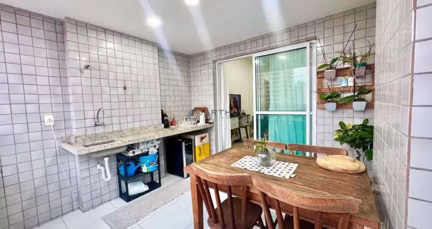 Apartamento à venda em praia grande 02 quartos  sendo 02 suítes - lazer completo
