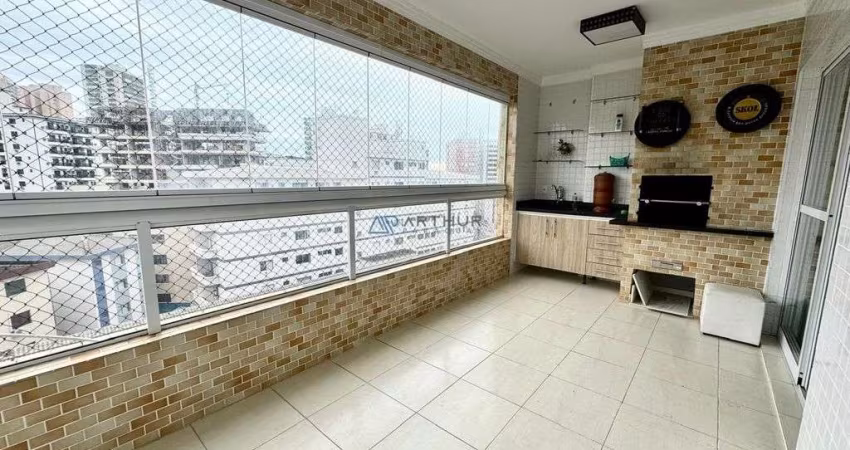Apartamento à venda em Praia Grande na Guilhermina 3 dormitórios