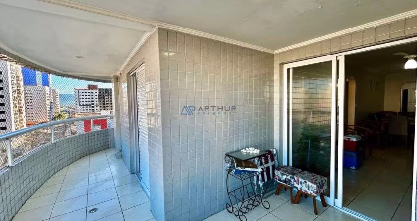 Apartamento à venda em Praia Grande na Tupi, Vista mar, Frente rua