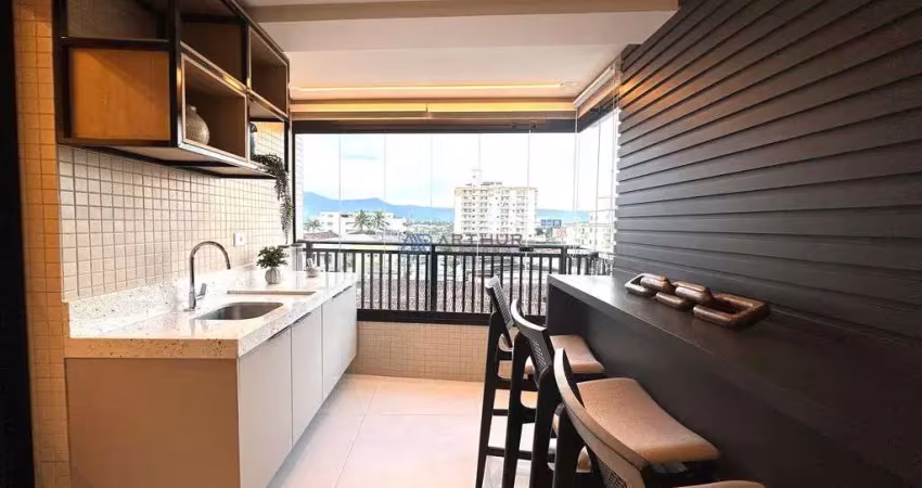 Apartamento à venda em Praia Grande com 02 quartos, 01 Suíte, 01 Vaga e lazer