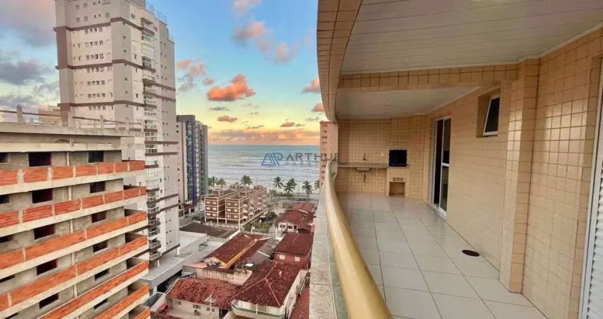 Apartamento à venda em Praia Grande, 2 quartos, 2 banheiros, 2 vagas e Vista mar