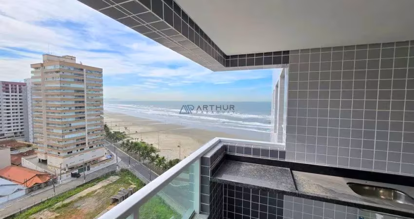 Apartamento à venda em Praia Grande com 3 dormitórios, com vista mar e lazer