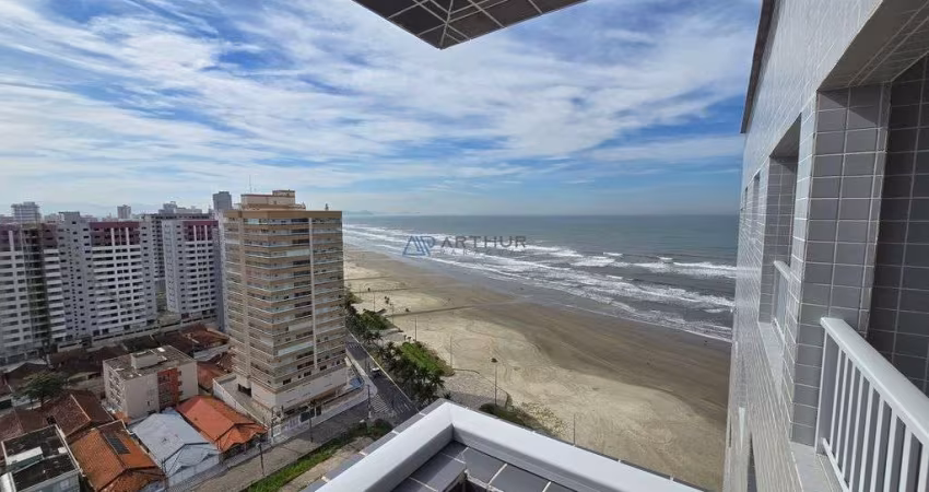 Apartamento à venda em Praia Grande com 3 dormitórios, com vista mar e lazer