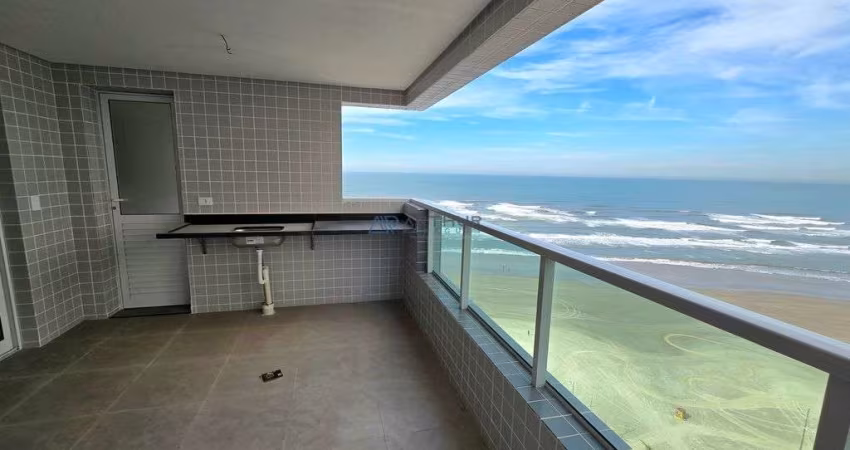 Apartamento à venda em Praia Grande com 3 dormitórios com vista mar definitiva