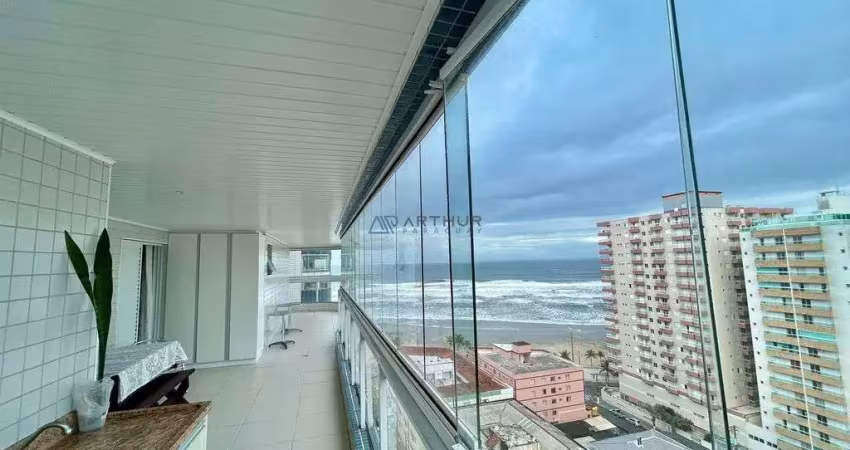 Apartamento à venda em praia grande no bairro da tupi com 03 suítes e 152 m²
