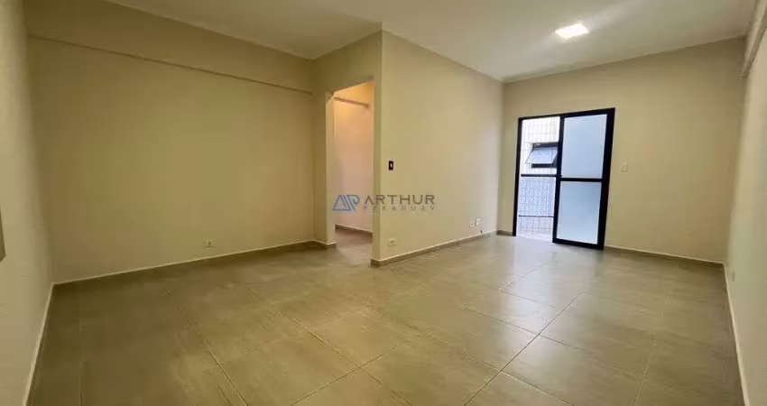 Apartamento à venda em praia grande, 02 dormitórios, 01 suíte, vista mar