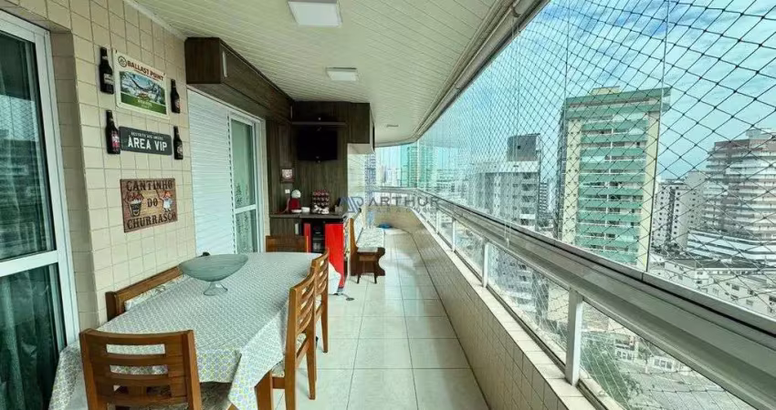 Apartamento à venda em praia grande na guilhermina com 2 dormitórios