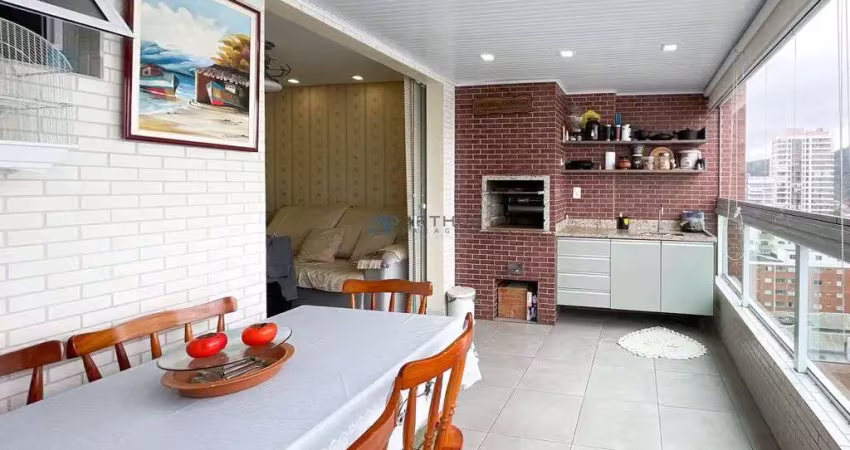 Apartamento à venda com 2 suítes em praia grande no bairro canto do forte
