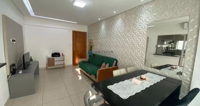 Apartamento à venda em praia grande com 1 quarto no caiçara 200m da praia