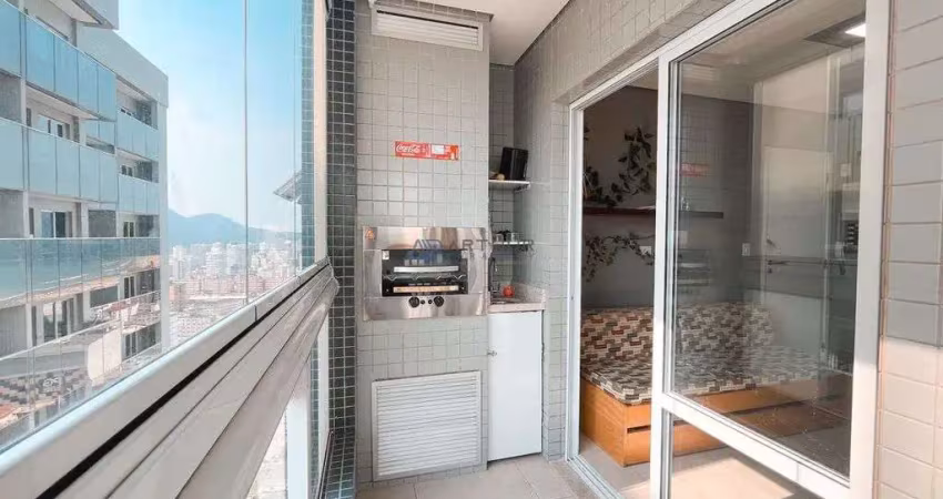 Apartamento à venda em praia grande no boqueirão, 01 dormitório, 01 vaga