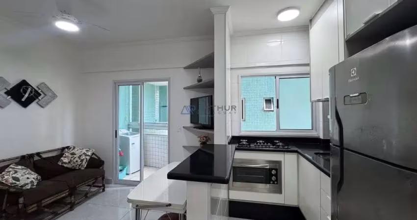 Apartamento à venda com 01 dormitório com vista livre e lazer no boqueirão