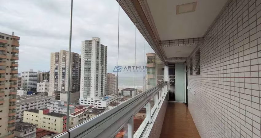 Apartamento à venda em praia grande com 2 dormitórios sendo um suíte