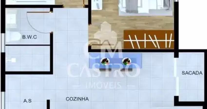 Apartamento com 2 quartos à venda no Jardim Nordeste, São Paulo 