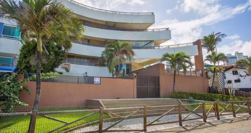 Flat Com Jardim à Beira-mar em Ponta Negra, Natal 1 Suíte 48m² Lazer e Segurança 24 horas