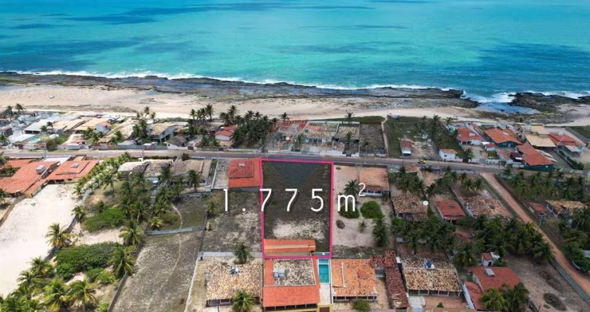 Terreno Próximo as Melhores Praias do Litoral Sul 1.725m² Com 34 Metros de Frente Escriturado