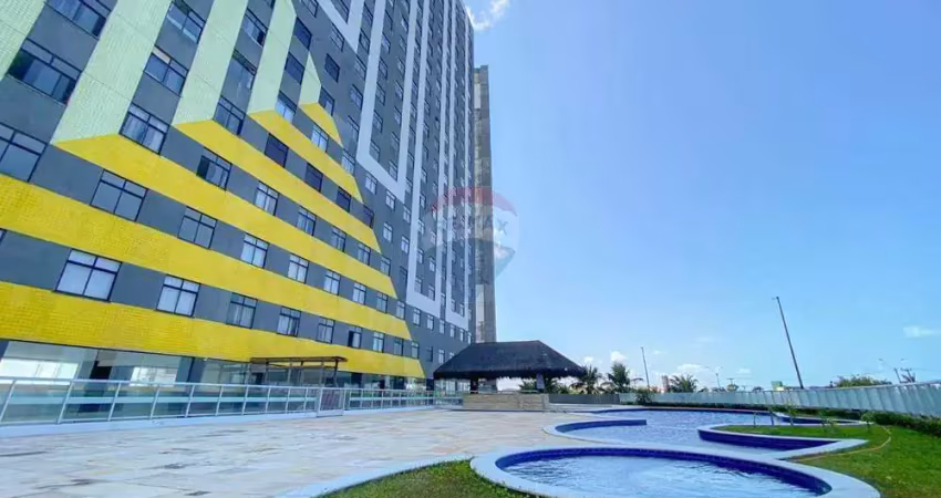 Apartamento mobiliado para locação – condomínio corais de cotovelo (9º andar, vista para o mar)