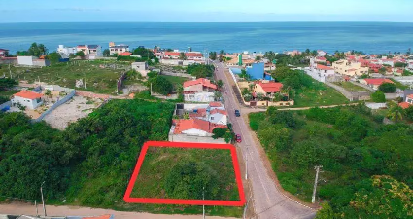 Terreno comercial 900m² – esquina na rota do sol, 300 metros da praia de cotovelo, parnamirim/rn