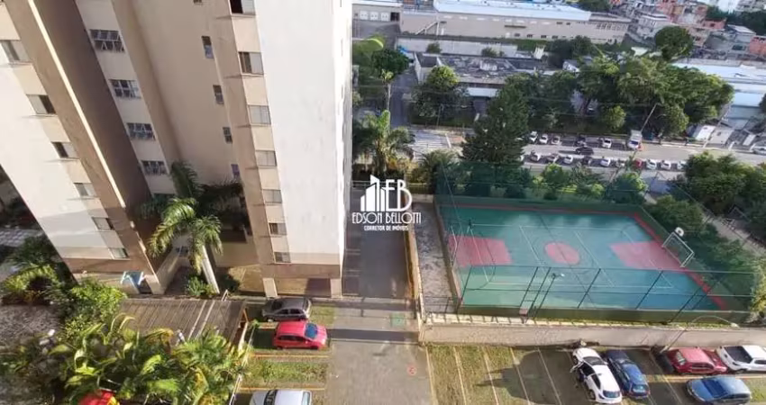 Apartamento para venda no baeta neves, 3 dorm(s), sala com sacada, cozinha, 1 vaga,  65 m²